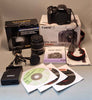 Canon EOS 1000D 10M + 18-55mm, boxed (battery cover missing)