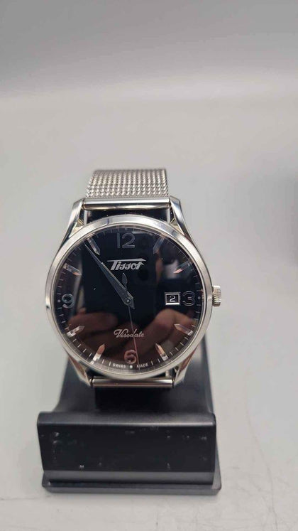 AX Tissot Gents Visodate Sapphire Quartz Watch T118410A - Mesh Strap - Boxed