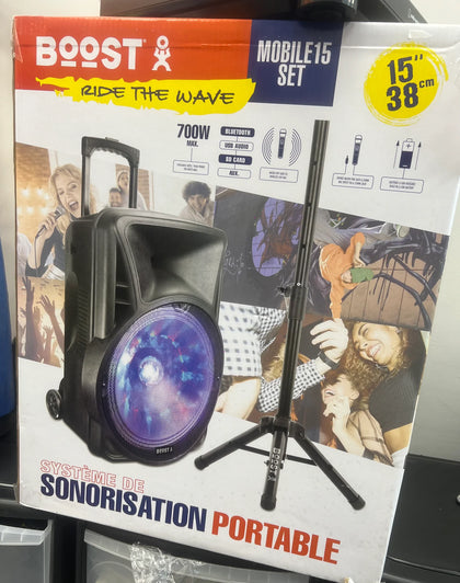 BOOST MOBILE15 SET PORTABLE SPEAKER 15