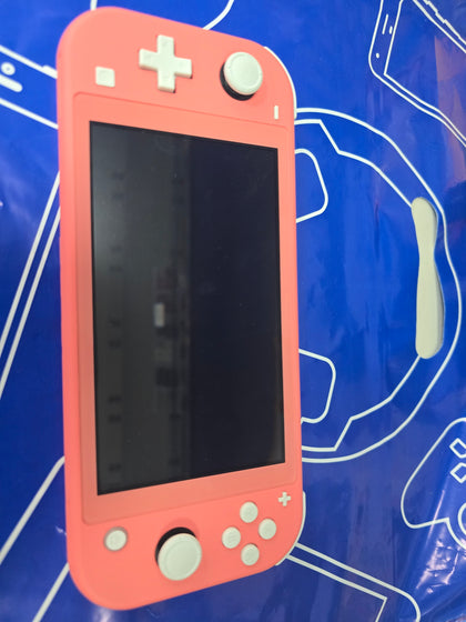 Switch Lite Coral Unboxed