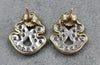 9ct Gold diamond Earrings