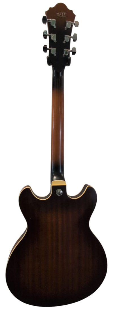 Ibanez AS53 Semi-Hollow Electric Guitar in Tobacco Flat