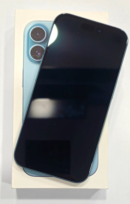 iPhone 16 - 128GB - Battery Health 99% - Teal - Boxed