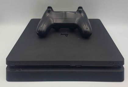 SONY PLAYSTATION 4 SLIM, 500GB, BLACK, WITH BLACK PAD, UNBOXED