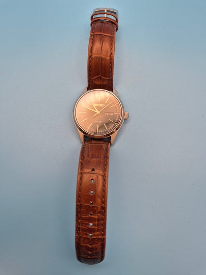 Seiko Solar Watch Boxed.