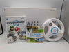 Wii Console, 16MB, With Mario Kart Wii & Wii Sports Game & Steering Wheel, Boxed