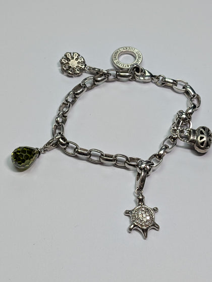 SILVER CHARM BRACELET