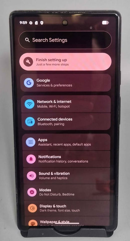 Google Pixel 6 128GB Stormy Black, Unlocked