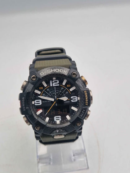 Casio G-Shock Mudmaster GG-B100-1AER Men's Watch – Carbon Core Guard - Twin Sensor - Bluetooth