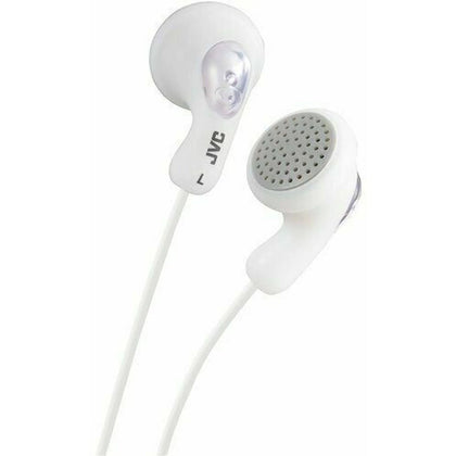 JVC HAF14 Gumy Earbud Earphones Headset White.