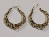 9ct Gold Sun Flower Earrings