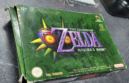 Nintendo 64 - Legend of N64 Game - Zelda: Majora's Mask - Manual - Boxed