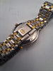Original vintage gucci 9000L ladies quartz two toned steel dress watch  boxed