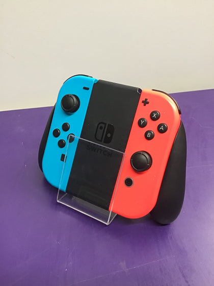 NINTENDO SWITCH Official Red & Blue Joy-Cons inc. GamePad Attachment