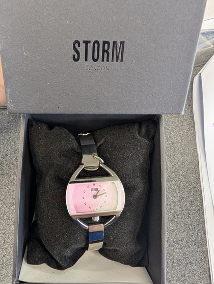 Storm Temptress Charm Lazer Pink Ladies Watch