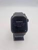 Apple Watch Series 10 jet black 42mm Case with black rubber strap
