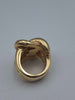 **20% OFF** 9ct Yellow Gold Solid XXL Knot Ring - Size W - 75.29 Grams