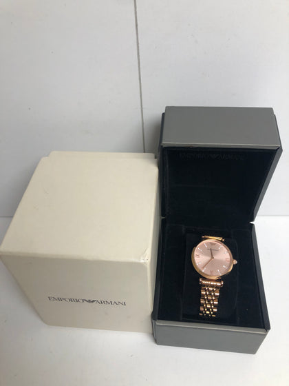 Emporio Armani Ar-11059 Ladies Rose Gold Watch