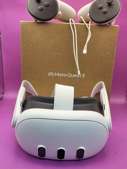 Meta Quest 3 VR Headset (With Controllers) - 128GB, B