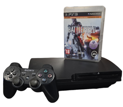 Sony Playstation 3 Slim 320gb Black