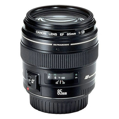 Canon EF 85mm f/1.8 USM Lens Black