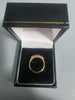 9CT Gold Ring 1.8G 375 HM Size L with 5x Stones