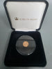 22ct Quarter Sovereign 916 2G in presentation box with paperwork