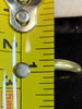 18ct Narrow Yellow Gold Band Ring - Size N - 3.82g