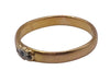 22CT Yellow Gold Ring W/ Stone, Fully Hallmarked, 3.7g, Size:Q, Boxed
