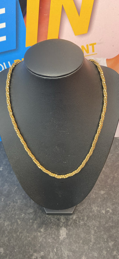 9CT NECKLACE 13.94G 19” LEIGH STORE