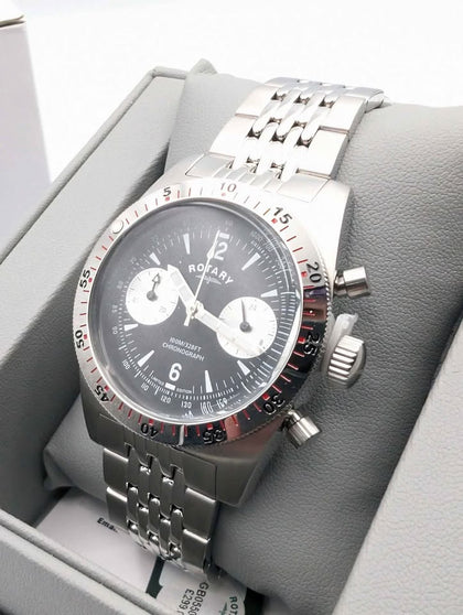 Rotary AquaPlunge 125 Year Anniversary Quartz Chronograph Watch - Boxed *BRAND NEW*
