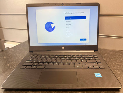 HP 14s Laptop win 11, 4gb ram, 64gb, intel celeron n4120