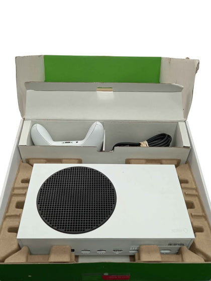 Xbox Series S Console, 512GB, White, Boxed with controller - missing back plate on the controller