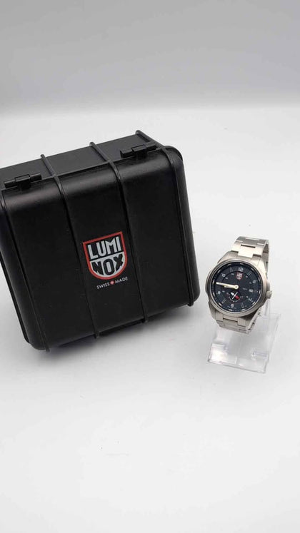 Luminox XL.1764 Adventurer 42mm Quartz Watch With Blue Dial - Steel Bracelet - Boxed