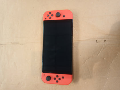 Red Nintendo Switch OLED Mario