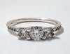 Pandora Clear Three-Stone Ring