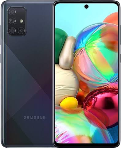 Samsung Galaxy A71 Dual Sim 128GB Prism Crush Black