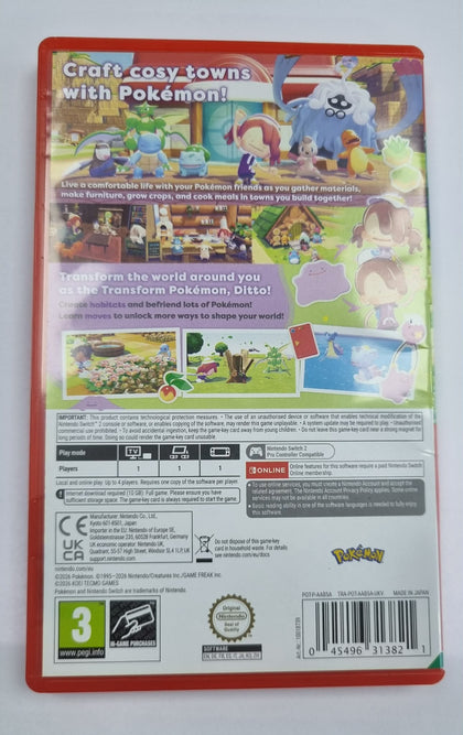 Pokémon Pokopia Nintendo Switch 2