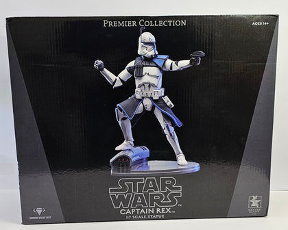 Star Wars The Clone Wars Captain Rex Premier Collection Statue