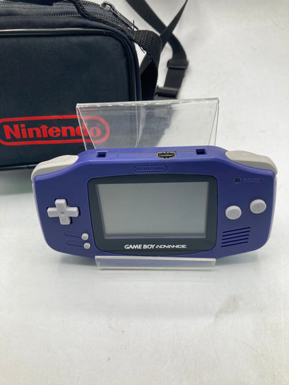 Nintendo Game Boy Advance Agb-001 Blue Console Perfectly Functioning