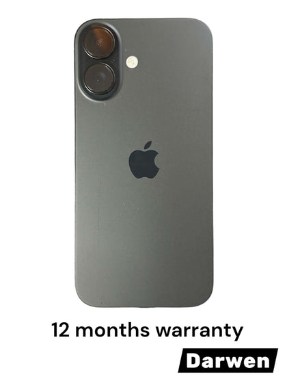 Apple iPhone 16 128gb - Black - 100% Battery health