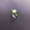 9ct ring with cubic Zirconia Stone. 2.74g