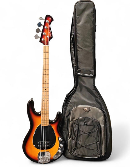 Harley Benton MB-4 SB Deluxe Series Electric Bass Guitar w/soft-case COLLECTION ONLY