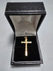 18ct Gold Cross Charm/Pendant 750 1.7G