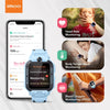Imoo Z7 Kids Watch (Blue) | 4G + WiFi, 2 Way HD Video Calling, Live Location Tracking, Health & Mood Monitoring, IPX8 (Water Resistant)