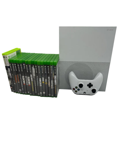 Xbox One S 500GB Console - 18GAMES