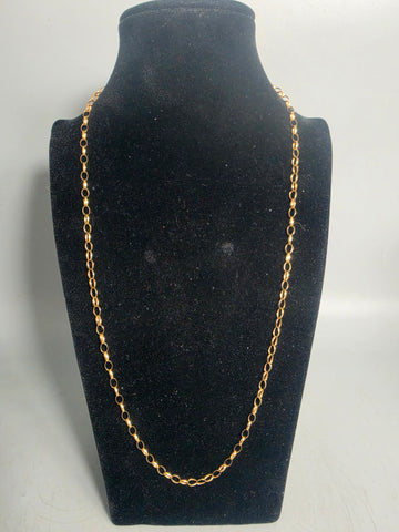 9ct Gold Necklace 4.8G 375 22'' in Length