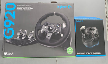 Logitech G920 Driving Force Gaming Steering Wheel - Xbox With Shifter