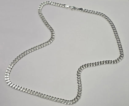 925 Silver Curb chain 22