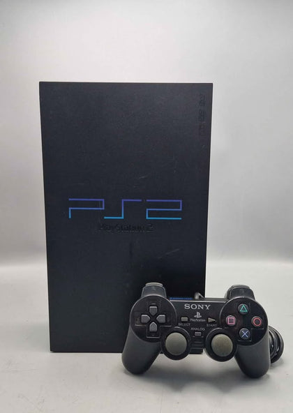 Playstation 2 Console Black  Console - With Controller